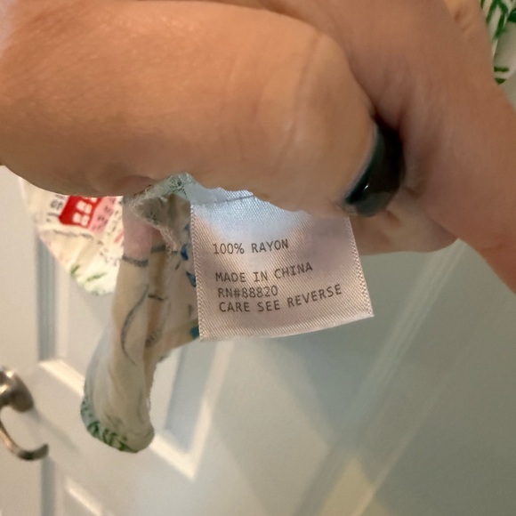 Calypso St. Barth Multicolor Tropical Print Top - Picture 4 of 6